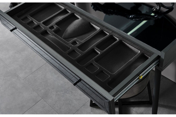 Oslo Antrasit Yatak Odası Takımı 5 Kapaklı