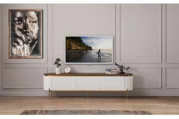 Tesla Ekru Gold Tv Ünitesi
