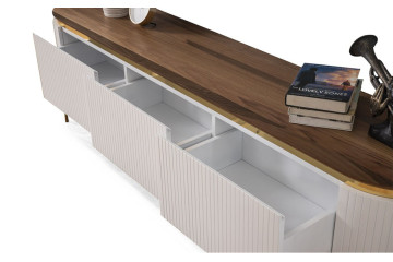 Tesla Ekru Gold Tv Ünitesi