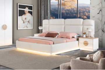 Anka Bazalı Karyola